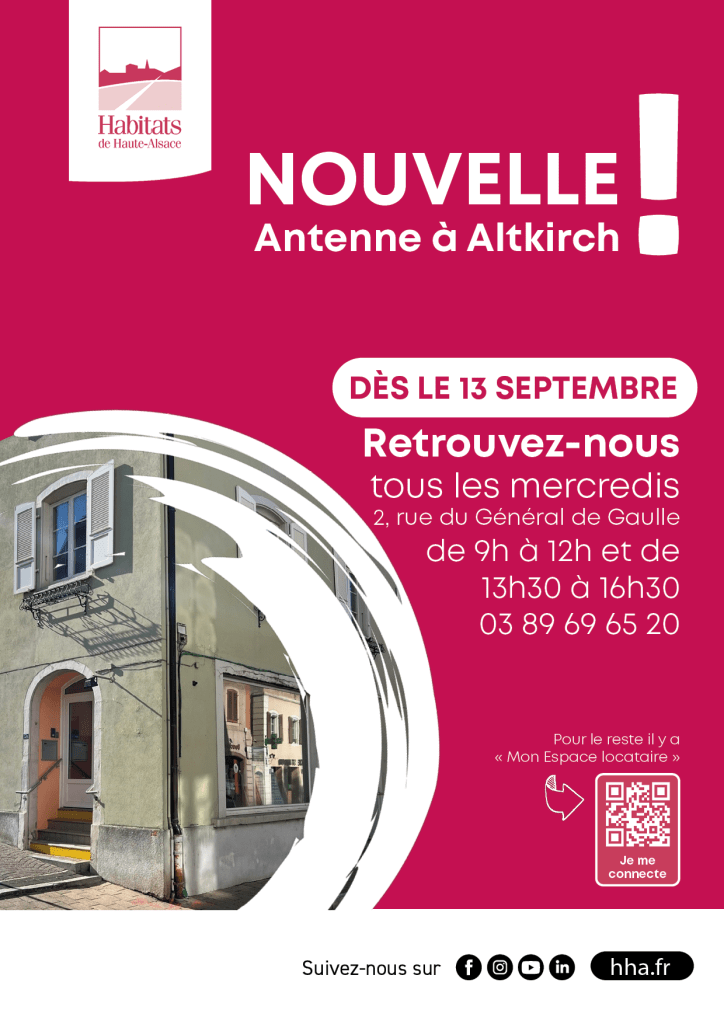 Affiche ouverture agence altkirch