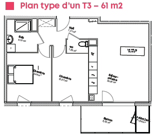 t3 logement