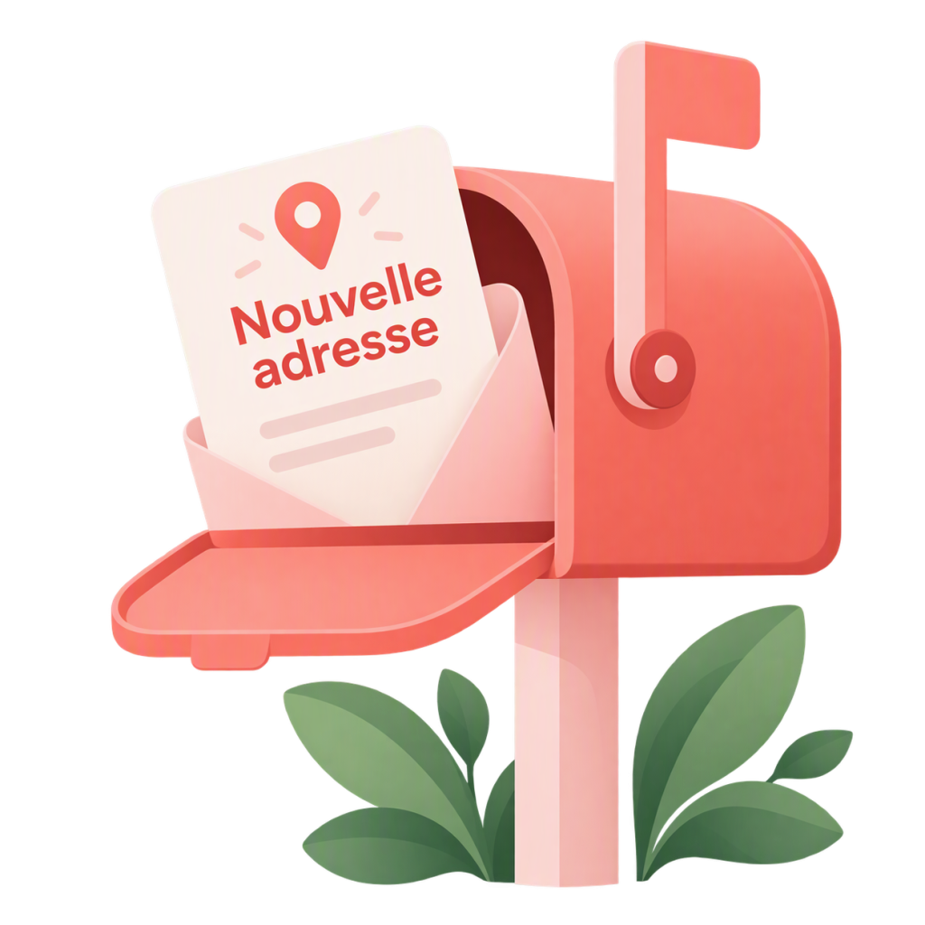 Signaler un changement d'adresse